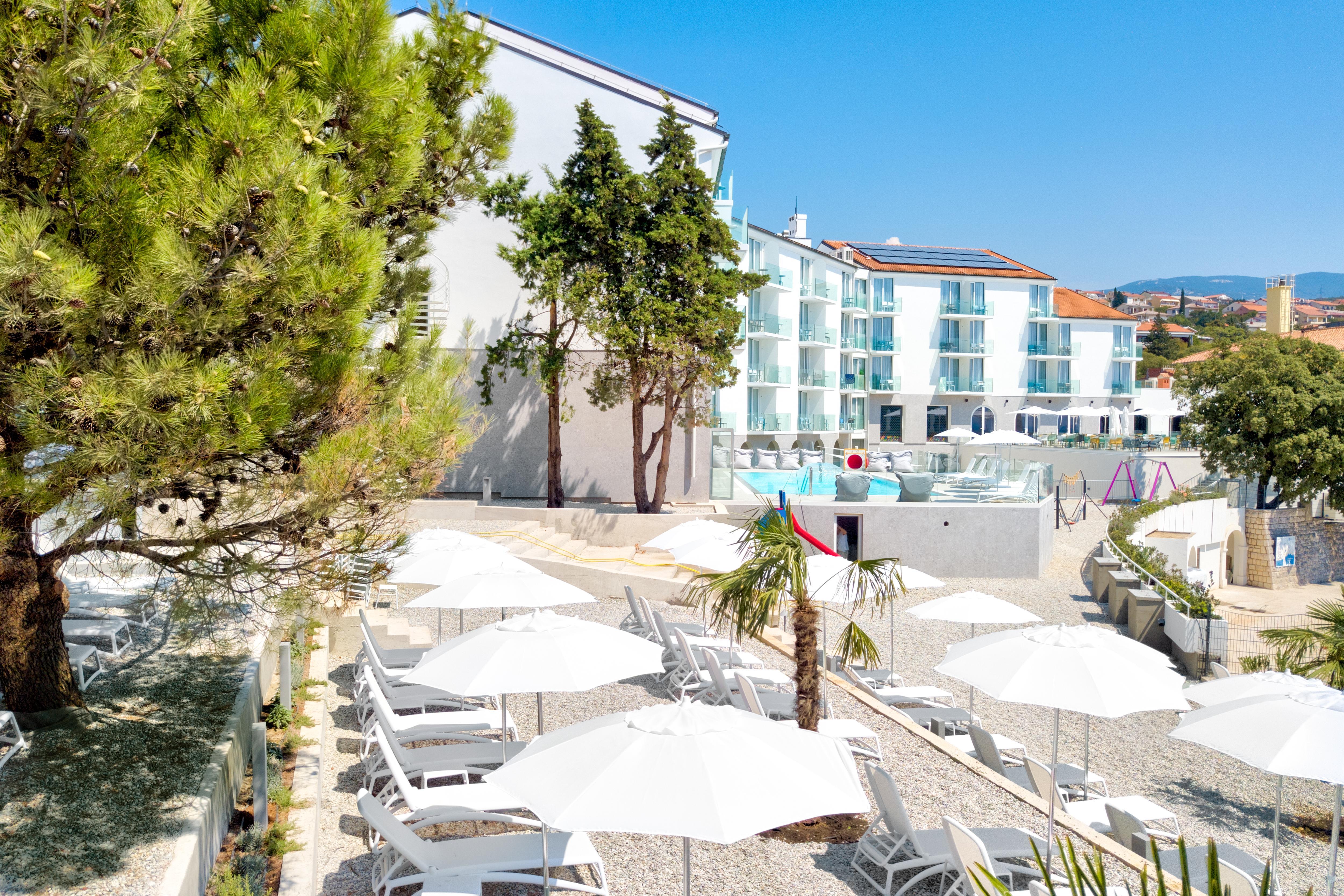 Aminess Vival Lisanj Family Hotel Novi Vinodolski Dış mekan fotoğraf